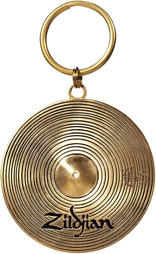 🔑 zildjian's $16 brass cymbal that fits on your keyring