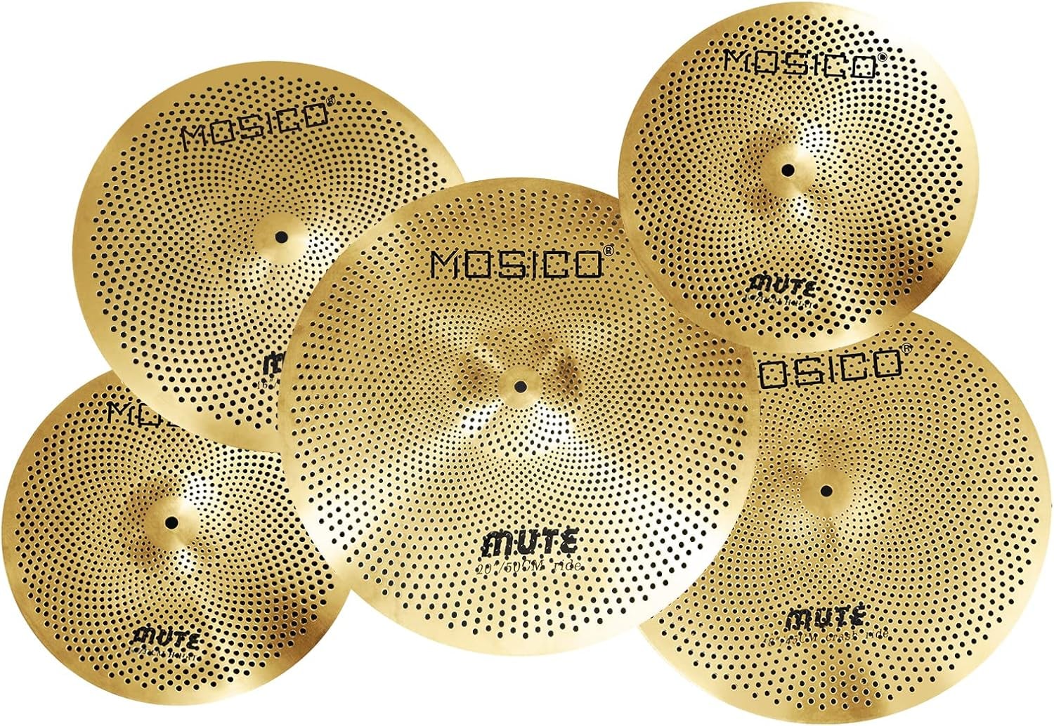 🤫 the low-volume cymbal pack neighbors won't hear