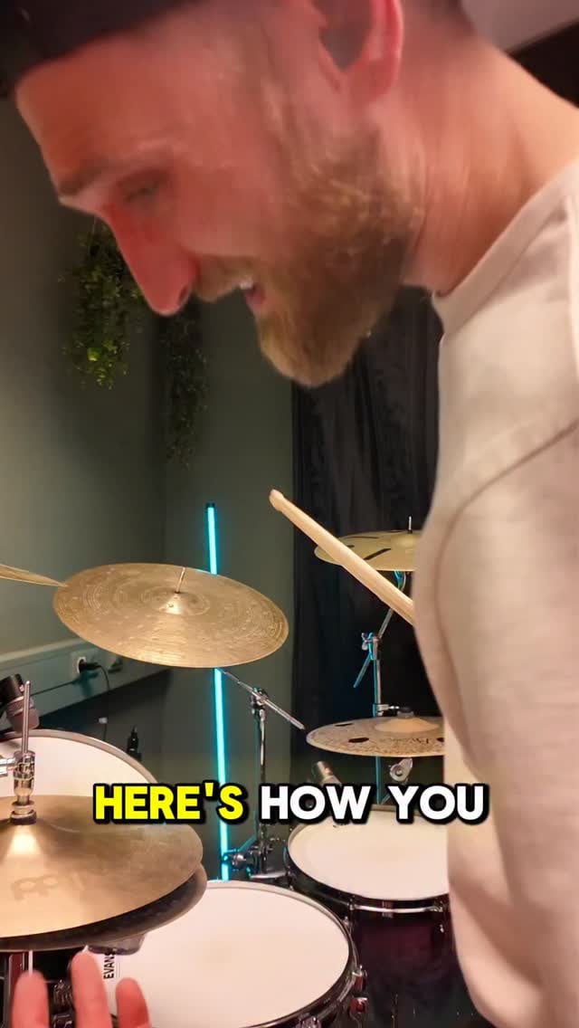 Instagram post by Eddie Van Dongen | Creative Drum Coach